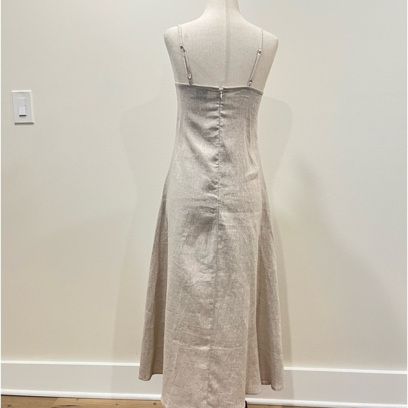Dissh JEM NATURAL LINEN MAXI DRESS size 2 - Picture 8 of 10